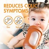 image:imageBoon Nursh Reusable Silicone Pouch Baby Bottles  Medium Flow Nipple  Silicone Baby Bottle Pouch and Nipple  Baby Feeding Essentials  Speckle  36 Months  4 Count  8 Ounce