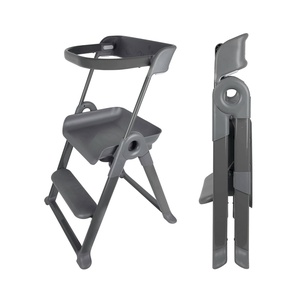 image:imageBoon Pivot Toddler Tower  Folding Toddler Step Stool for Bathroom Sink or Kitchen Countertop  Step Stool for Toddlers with CPC Certification  Gray  Ages 18 Months to 4 YearsGray