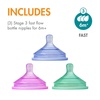 image:imageBoon Nursh Silicone Baby Bottle Nipples  Bottle Nipples for Boon Nursh Baby Bottles  Baby BottleFeeding Supplies  Extra Slow Flow Baby Bottle Nipples  3 Count1 Count Pack of 3