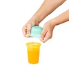 image:imageBoon Snug Silicone Sippy Cup Lids and Straws  Includes 3 Lids and 3 Straws amp Nursh Silicone Straw Sippy Cup Lid  Conversion Straw Top Nursh Bottles