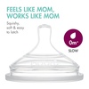 image:imageBoon Nursh Reusable Silicone Pouch Baby Bottles  Slow Flow Nipple  Silicone Baby Bottle Pouch and Nipple  Baby Feeding Essentials  Mint  03 Months  3 Count  4 OunceMint