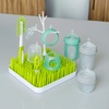 image:imageBoon NURSH Silicone Bottles and Grass Bundle Bottles amp Cleaning Accessories Starter SetSquare Drying Rack with Bottles
