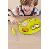image:imageBoon Platter Edgeless Nonskid Divided Plate BlueOrangeGreen includes 3 piecesBlueOrangeGreen