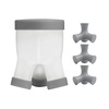 image:imageBoon Tripod Formula Dispenser Bundle with Mix Formula Mixer  GrayMulti Pack